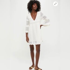 Tuckernuck  Pomander Place White Linnea Mini Dress new with tags